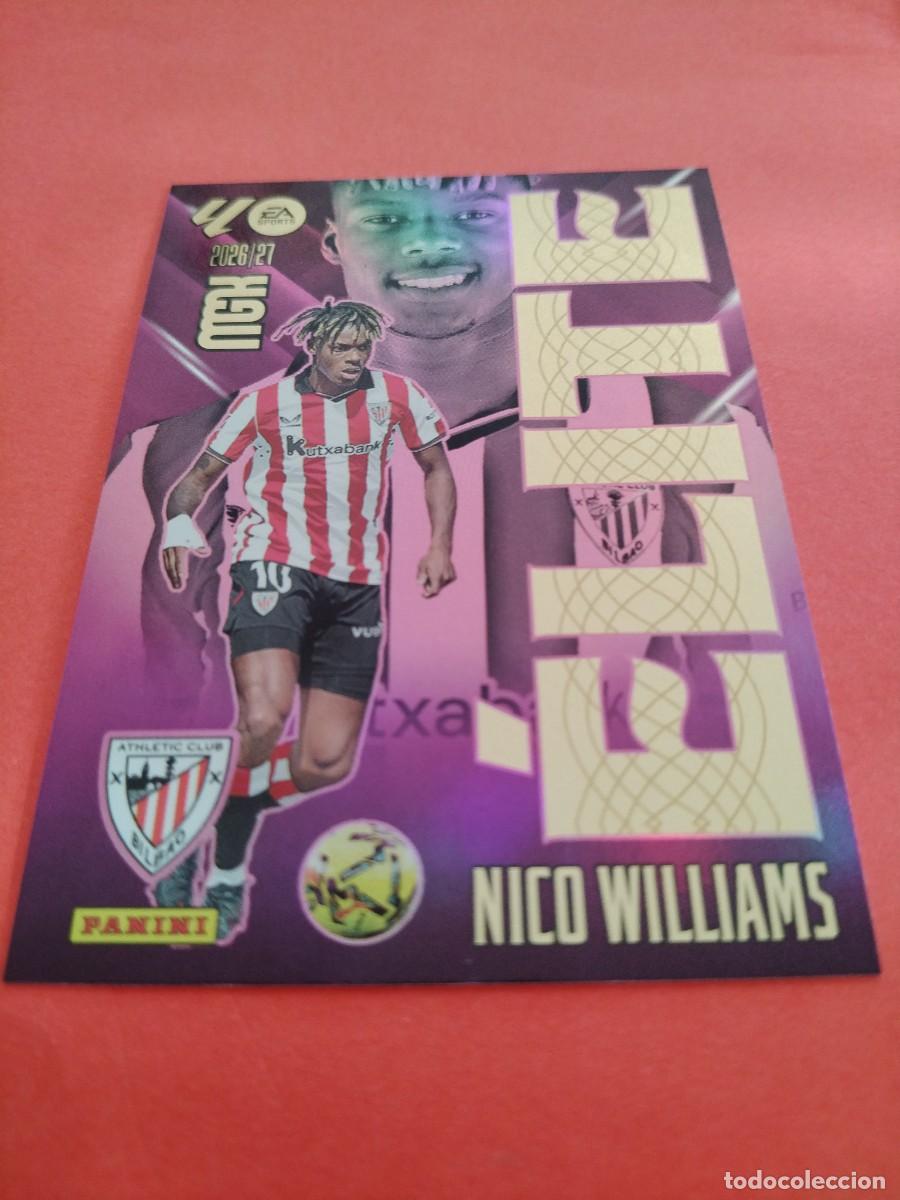 Cromos de f&uacute;tbol: MEGACRACKS 2026 2027 ELITE N 12 NICO WILLIAMS