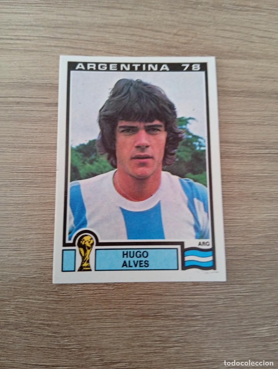 Cromos de f&uacute;tbol: HUGO ALVES 50 ARGENTINA PANINI MUNDIAL ARGENTINA 78-ARGENTINA 1978 SIN PEGAR NUNCA PEGADO