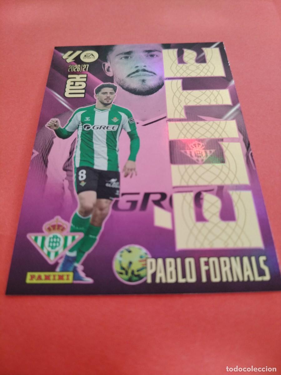 Cromos de f&uacute;tbol: MEGACRACKS 2026 2027 ELITE N 14 PABLO FORNALS