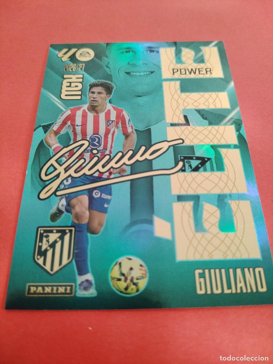 Cromos de f&uacute;tbol: MEGACRACKS 2026 2027 ELITE POWER N 7P SIMEONE