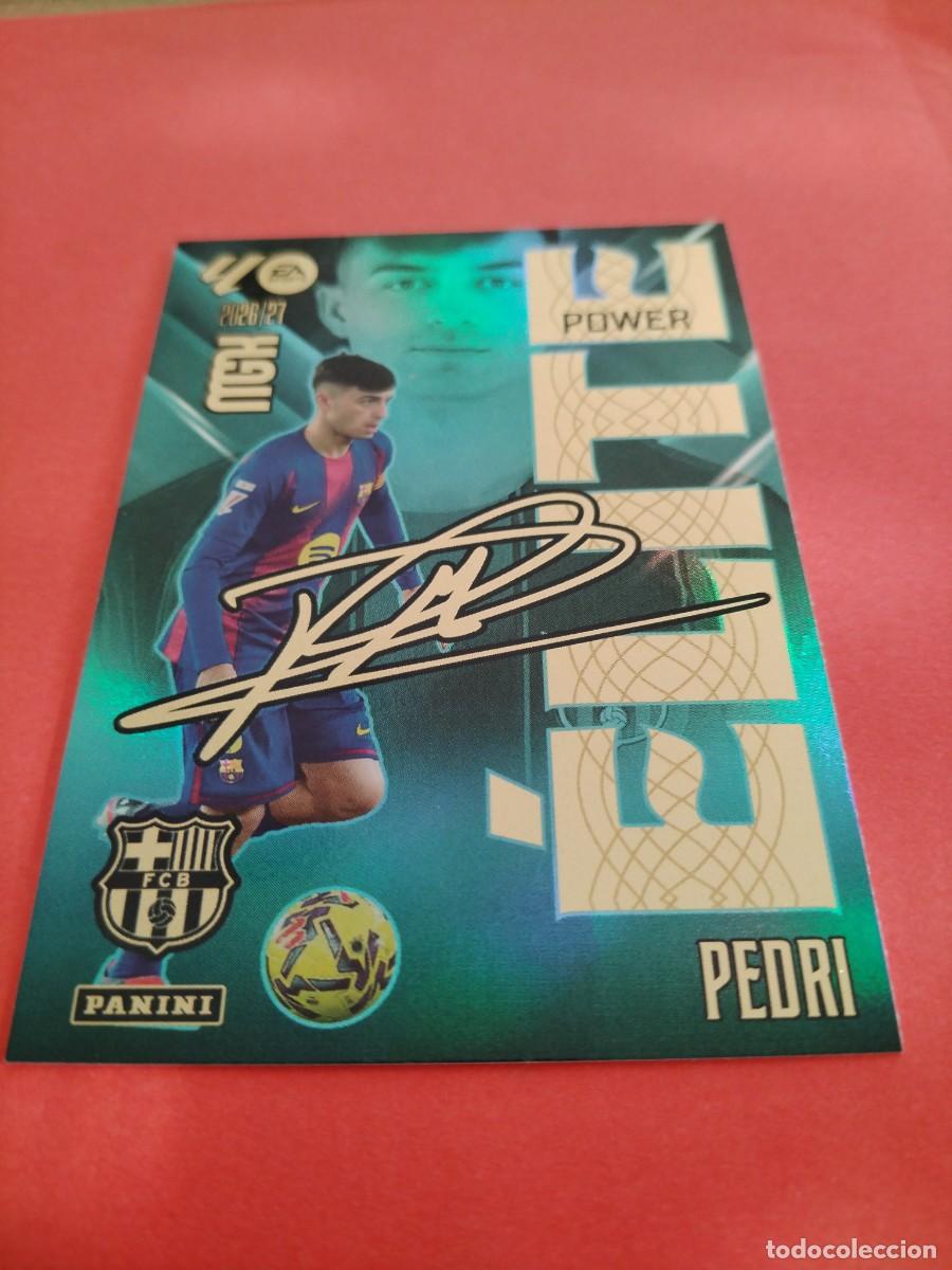 Cromos de f&uacute;tbol: MEGACRACKS 2026 2027 ELITE POWER N 15P PEDRI
