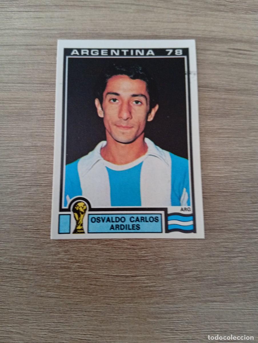 Cromos de f&uacute;tbol: OSVALDO CARLOS ARDILES 52 ARGENTINA PANINI MUNDIAL ARGENTINA 78-ARGENTINA 1978 SIN PEGAR NUNCA PEGAD
