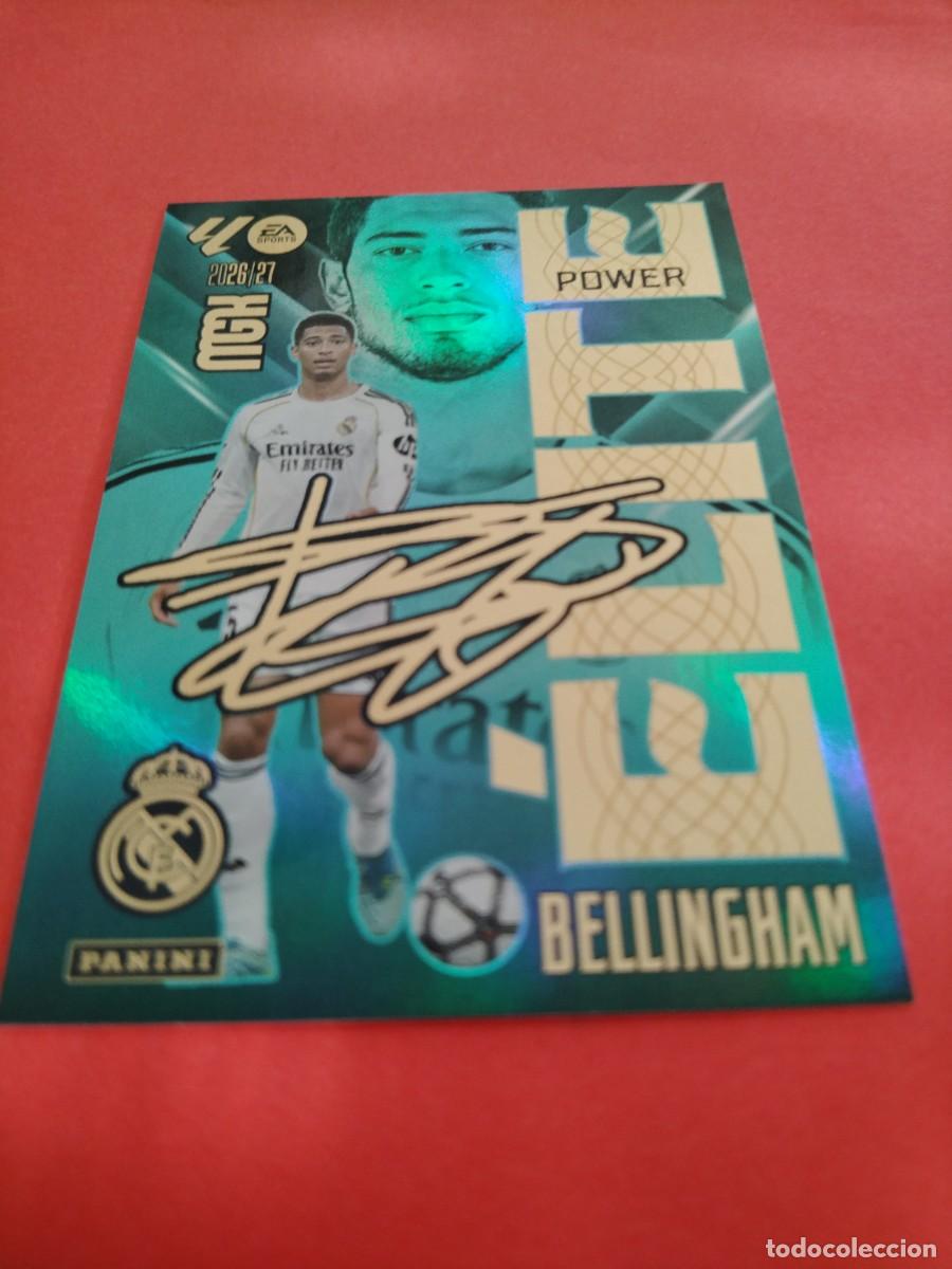 Cromos de f&uacute;tbol: MEGACRACKS 2026 2027 ELITE POWER N 2P BELLINGHAM