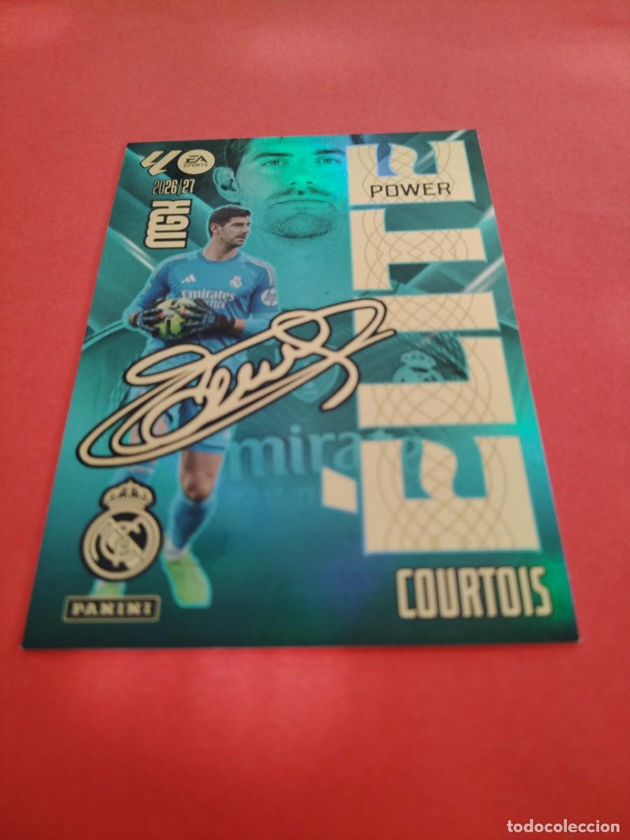 Cromos de f&uacute;tbol: MEGACRACKS 2026 2027 ELITE POWER N 4P COURTOIS