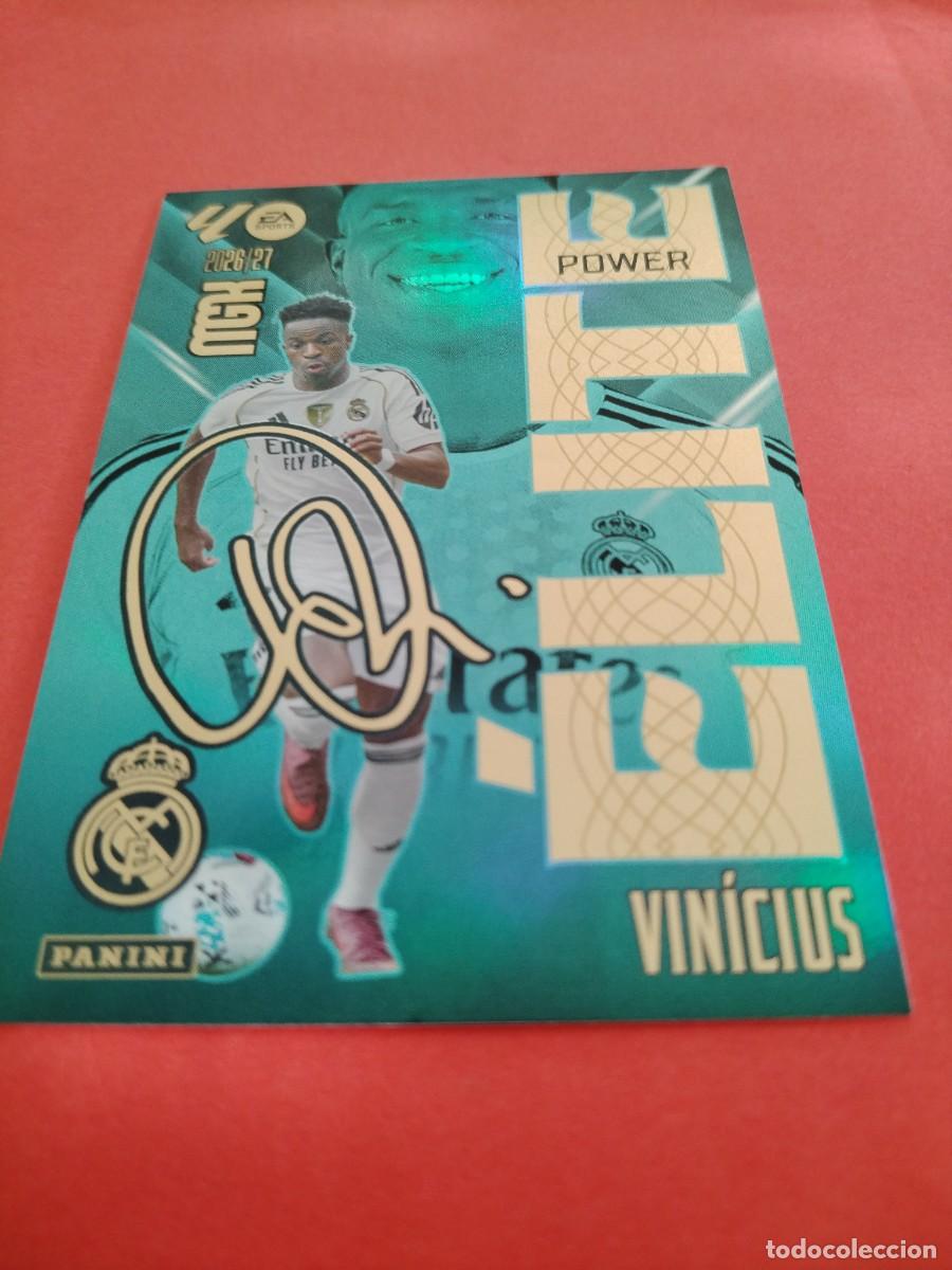 Cromos de f&uacute;tbol: MEGACRACKS 2026 2027 ELITE POWER N 18P VINICIUS
