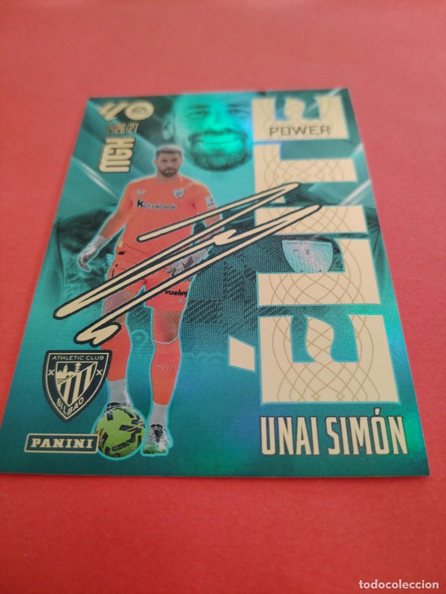 Cromos de f&uacute;tbol: MEGACRACKS 2026 2027 ELITE POWER N 17P UNAI SIMON