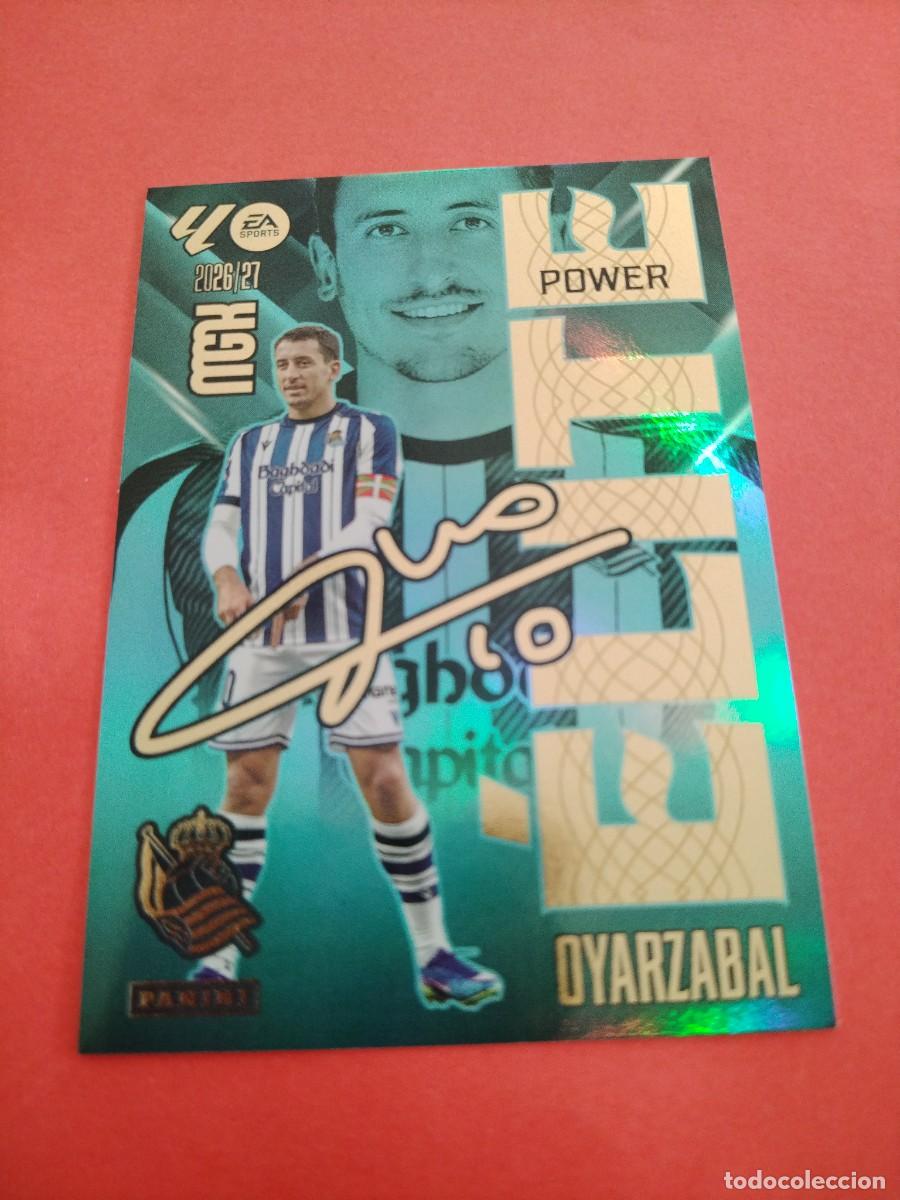 Cromos de f&uacute;tbol: MEGACRACKS 2026 2027 ELITE POWER N 13P OYARZABAL
