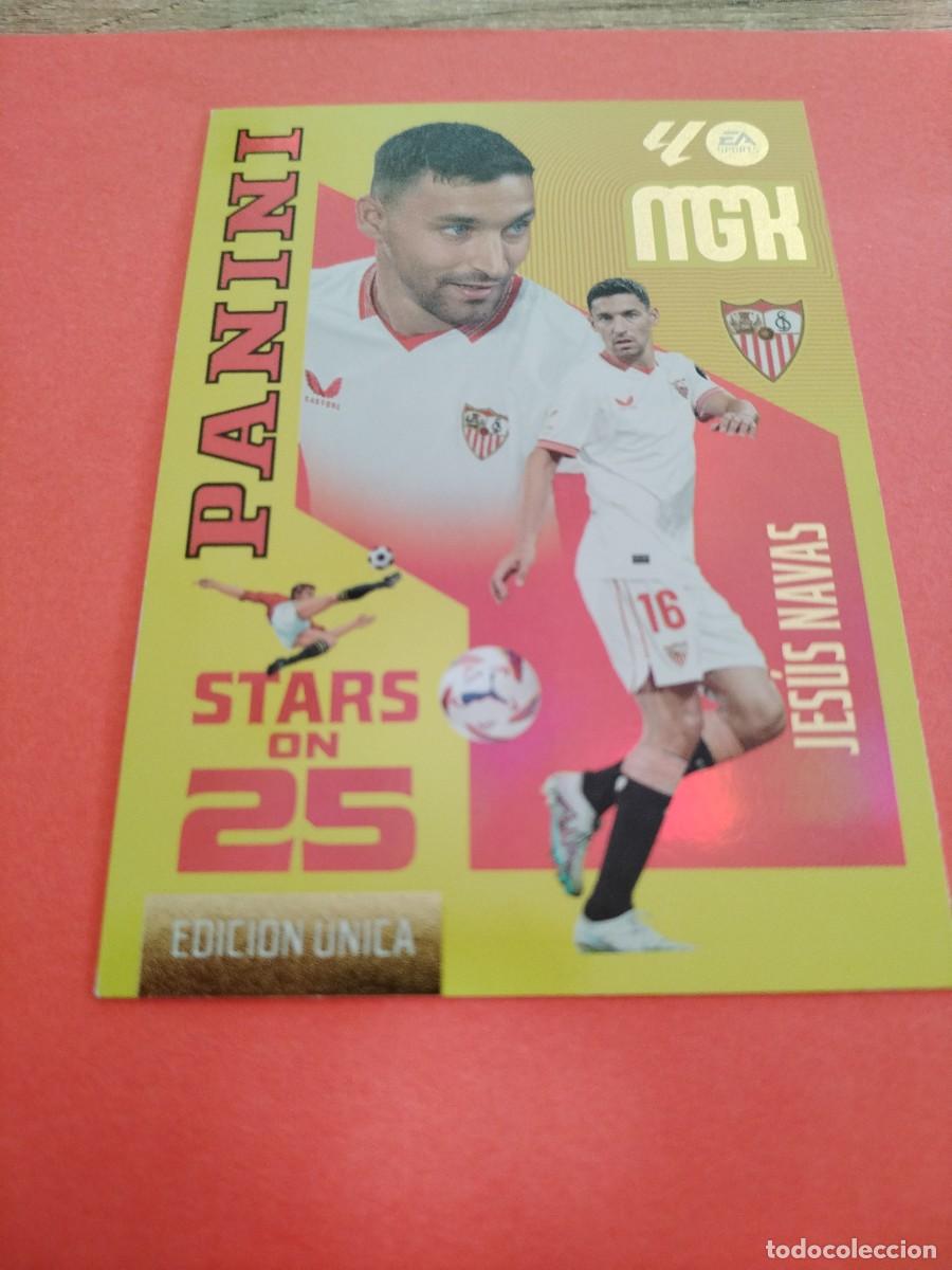 Cromos de f&uacute;tbol: MEGACRACKS 2026 2027 STARS ON 25 N 437 JESUS NAVAS