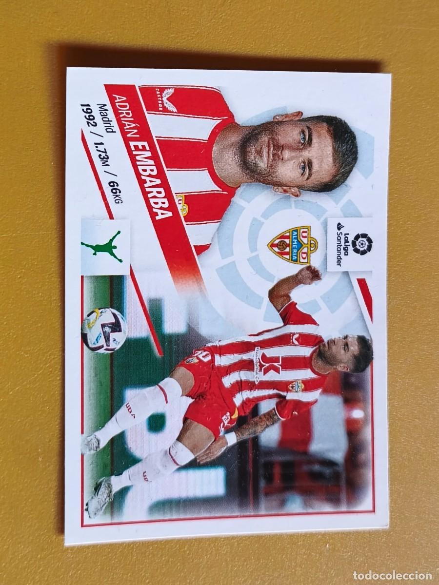 Cromos de f&uacute;tbol: embarba, 2022 23 coloca
