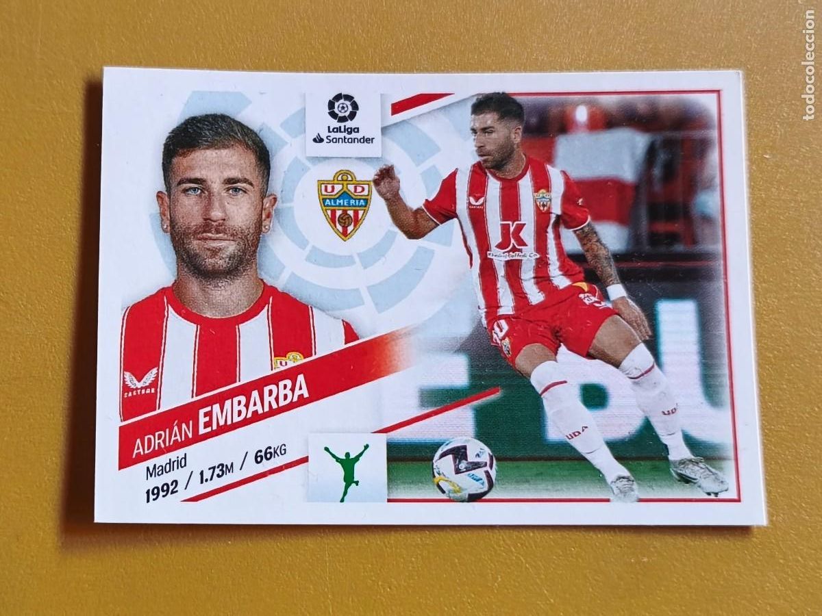 Cromos de f&uacute;tbol: embarba, 2022 23 coloca