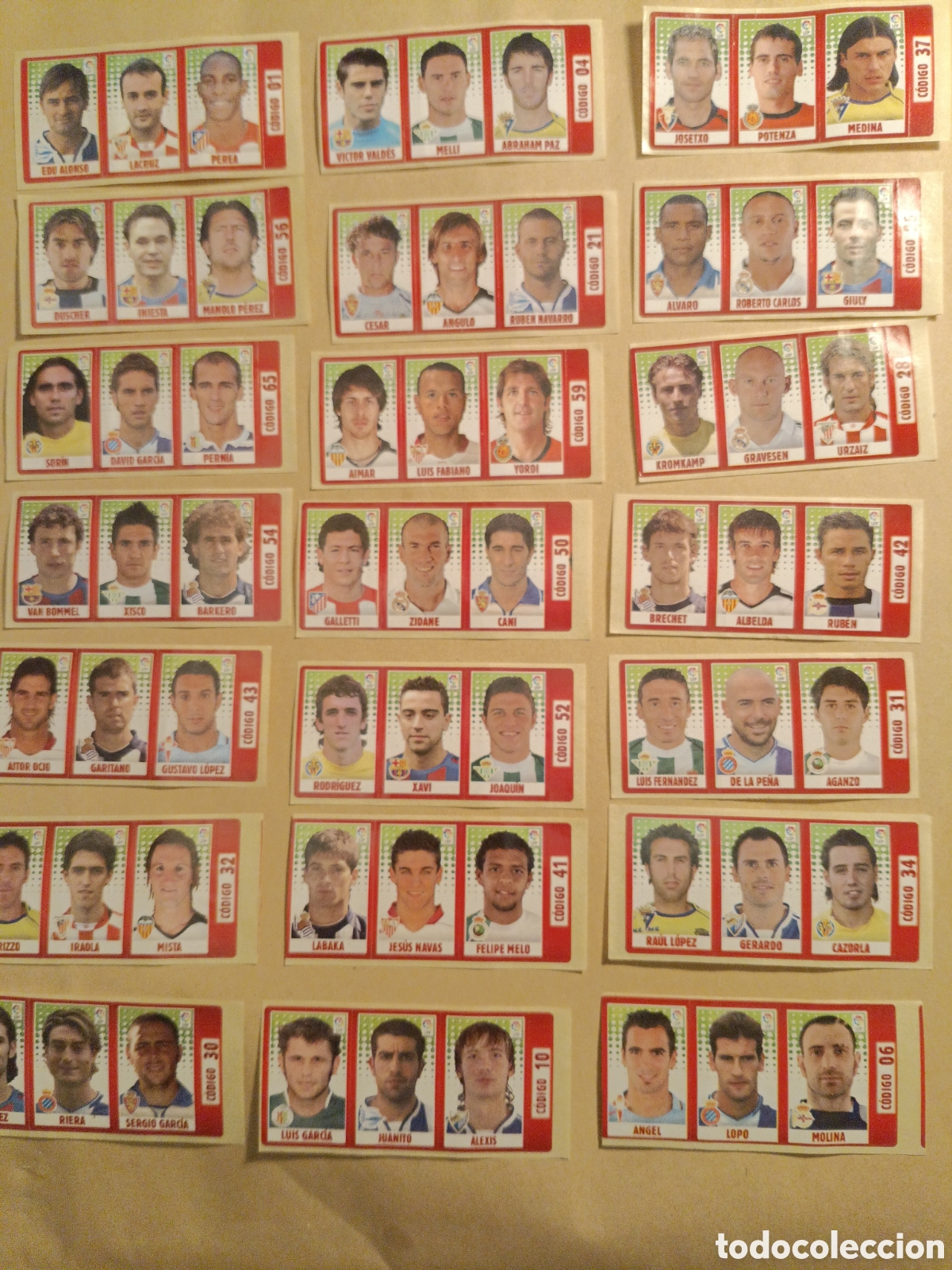 Cartes &agrave; collectionner de Football: Cromos futbol chicles liga2005/2006