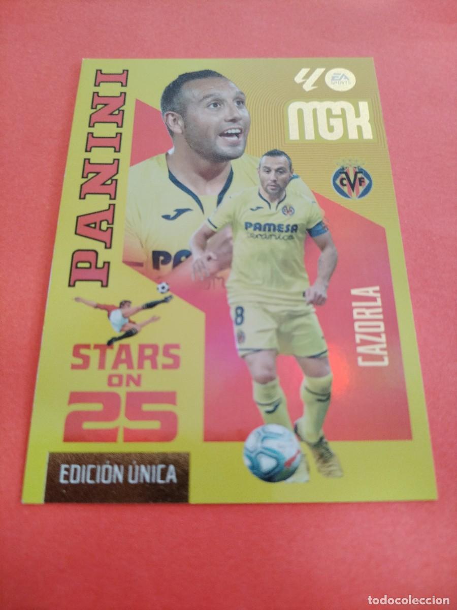 Cromos de f&uacute;tbol: MEGACRACKS 2026 2027 STARS ON 25 N 438 CAZORLA