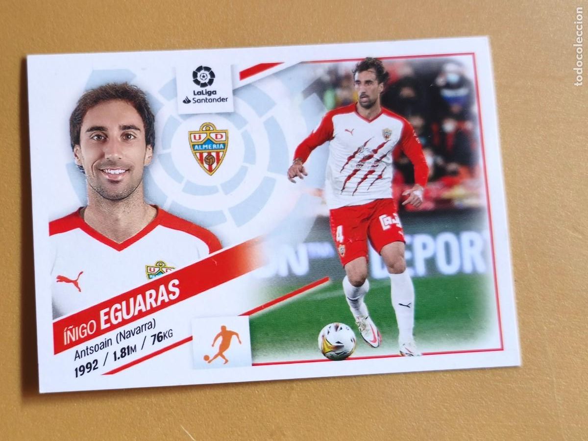 Cromos de f&uacute;tbol: i&ntilde;igo eguaras, 2022 23 coloca