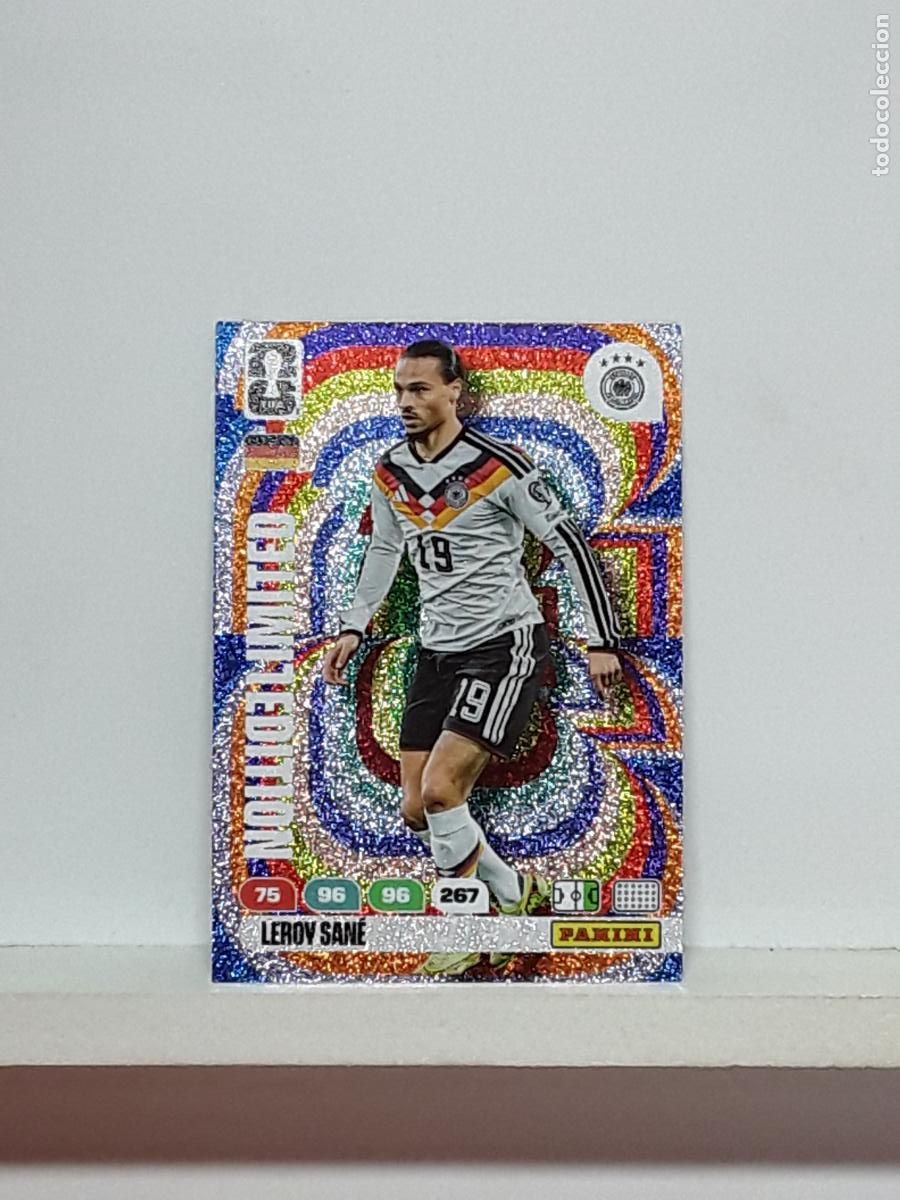 Cromos de f&uacute;tbol: ADRENALYN MUNDIAL 2026 WORLD CUP 26 ALBUM PANINI N LIMITADA ALEMANIA LEROY SANE