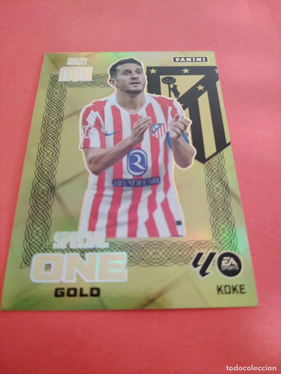 Cromos de f&uacute;tbol: MEGACRACKS 2026 2027 SPECIAL ONE GOLD KOKE