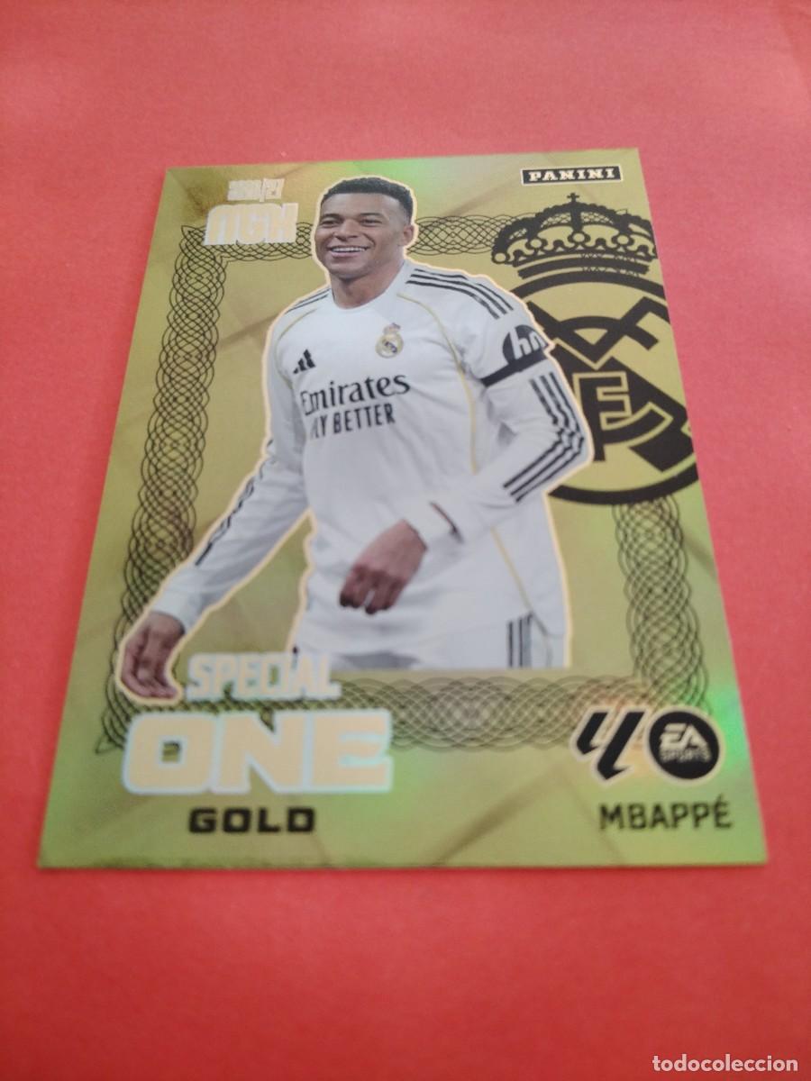 Cromos de f&uacute;tbol: MEGACRACKS 2026 2027 SPECIAL ONE GOLD MBAPPE