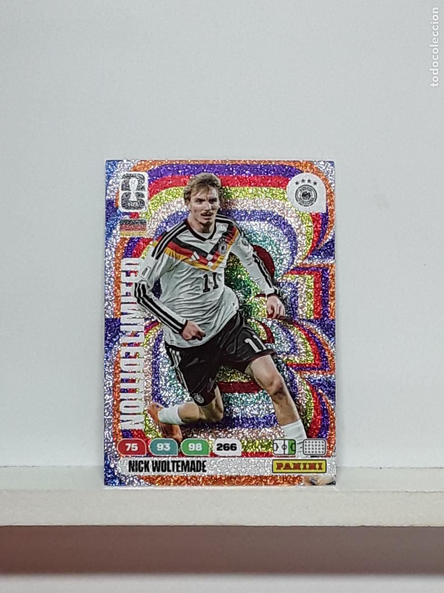 Cromos de f&uacute;tbol: ADRENALYN MUNDIAL 2026 WORLD CUP 26 ALBUM PANINI N LIMITADA ALEMANIA NICK WOLTEMADE