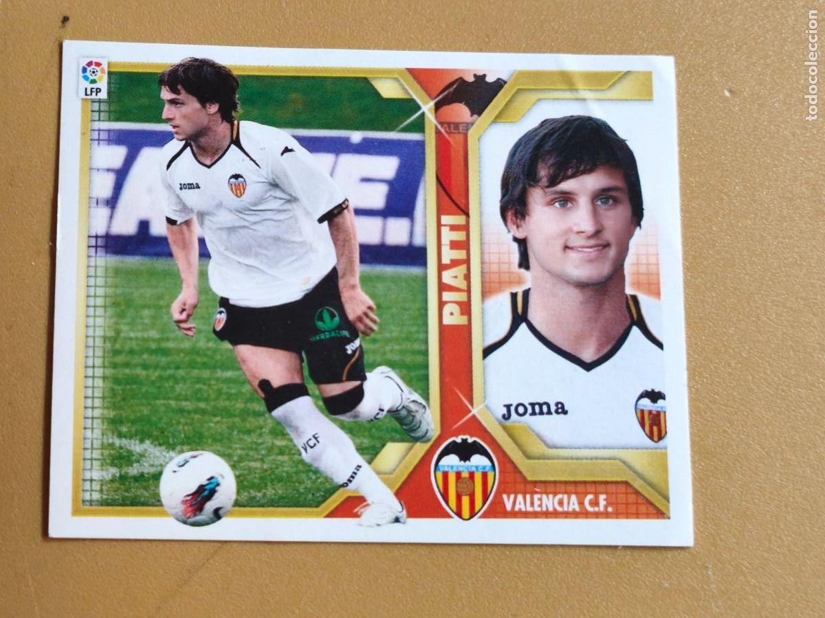 Cromos de f&uacute;tbol: piatti, 2011 12 ultimos fichajes