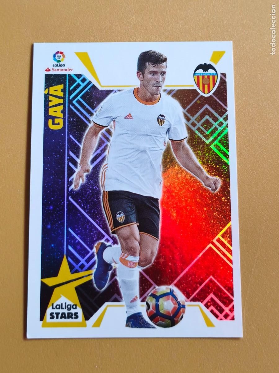 Fu&szlig;ball-Sticker: gaya, liga 2017 18 stars