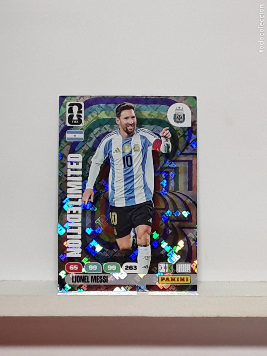 Cromos de f&uacute;tbol: ADRENALYN MUNDIAL 2026 WORLD CUP 26 ALBUM PANINI N LIMITADA ARGENTINA LIONEL MESSI