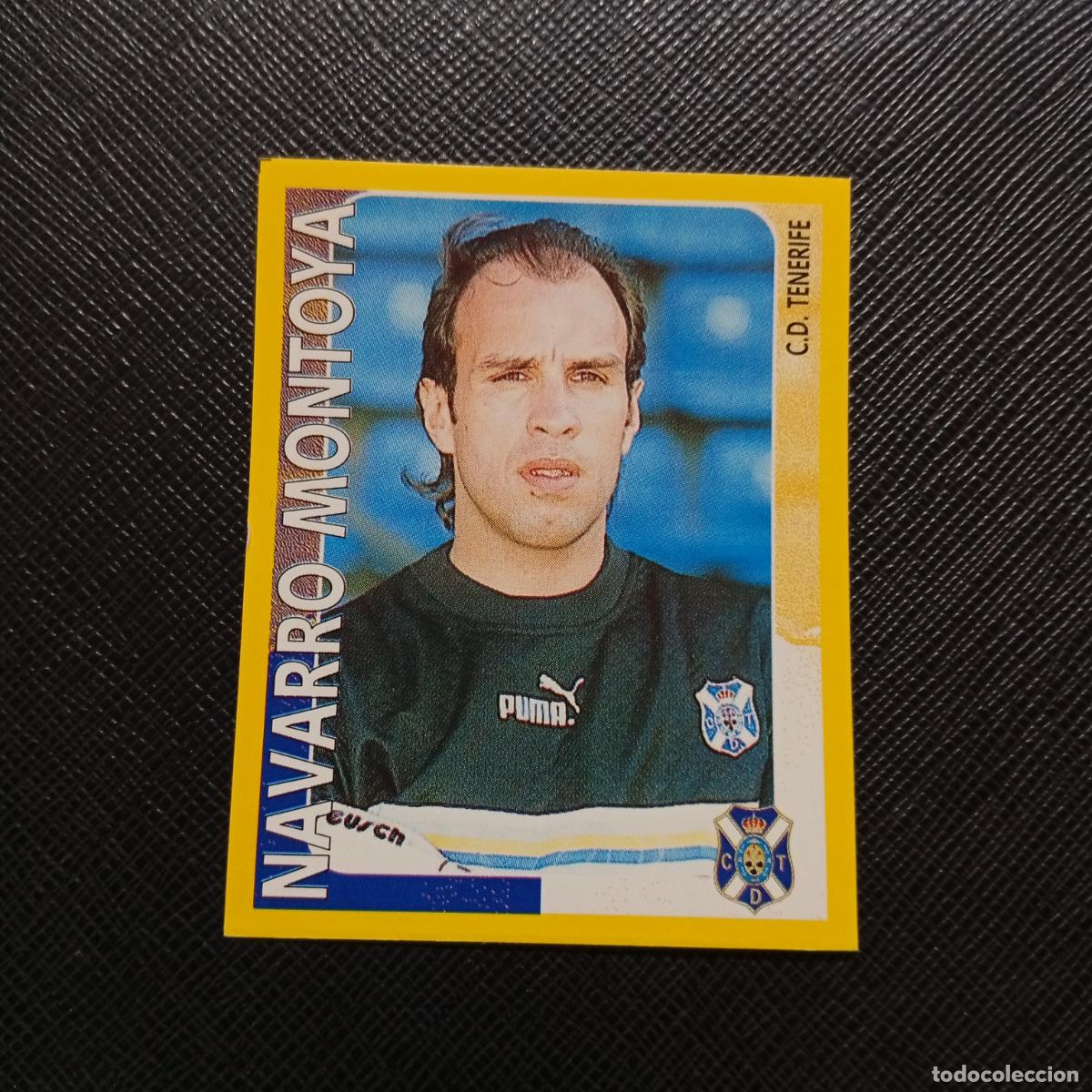 Cromos de f&uacute;tbol: 384 NAVARRO MONTOYA TENEIRFE PANINI SUPER CAMPEONATO 1998 1999 FUTBOL 98 99 - SIN PEGAR - A216 PG181