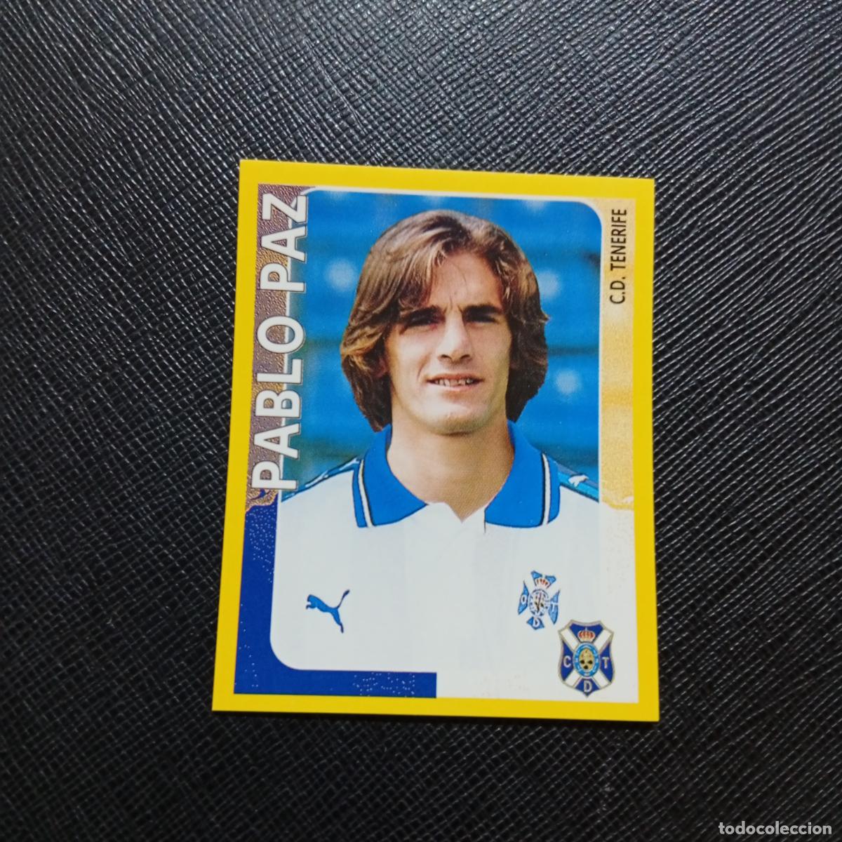 Cromos de f&uacute;tbol: 388 PABLO PAZ TENEIRFE PANINI SUPER CAMPEONATO 1998 1999 FUTBOL 98 99 - SIN PEGAR - A216 PG181