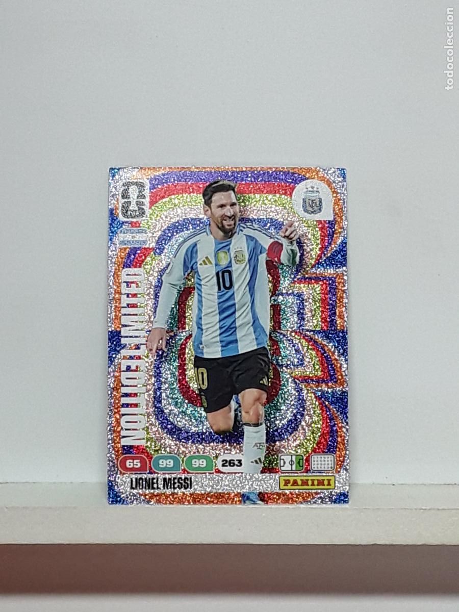 Cromos de f&uacute;tbol: ADRENALYN MUNDIAL 2026 WORLD CUP 26 ALBUM PANINI N LIMITADA ARGENTINA LIONEL MESSI