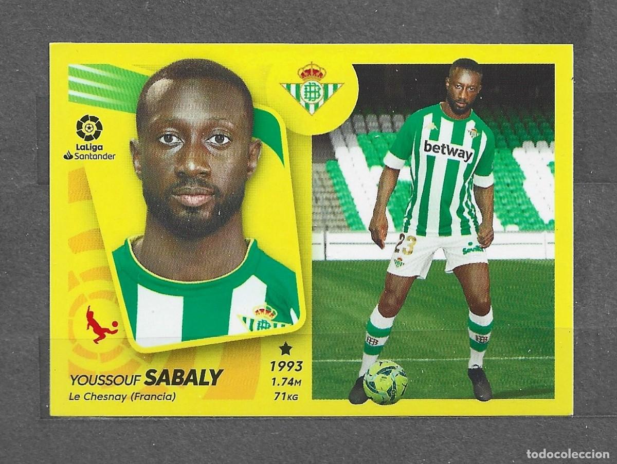 Cromos de f&uacute;tbol: Liga Este 21/22 - Sabaly - N&ordm; 2 - Real Betis - ( Fichajes )