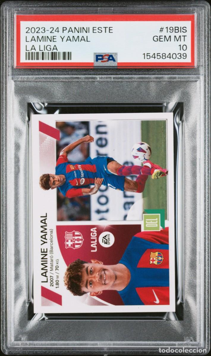 Rookie Lamine Yamal #19BIS Panini Este La Liga 2023 2024 PSA 10