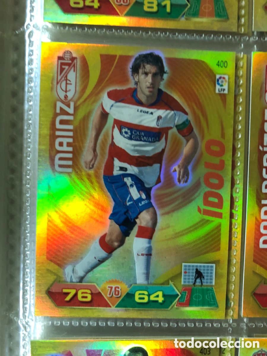 Cartes &agrave; collectionner de Football: L1 MAINZ GRANADA C. F. IDOLO 400 PANINI ADRENALYN XL LIGA 2011/2012 11 12