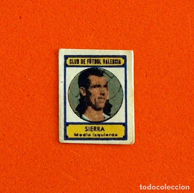 Cromos de Futebol: CLUB DE F&Uacute;TBOL VALENCIA - SIERRA - SOBRE BAL&Oacute;N 1942-1943, 42-43 - NUNCA PEGADO