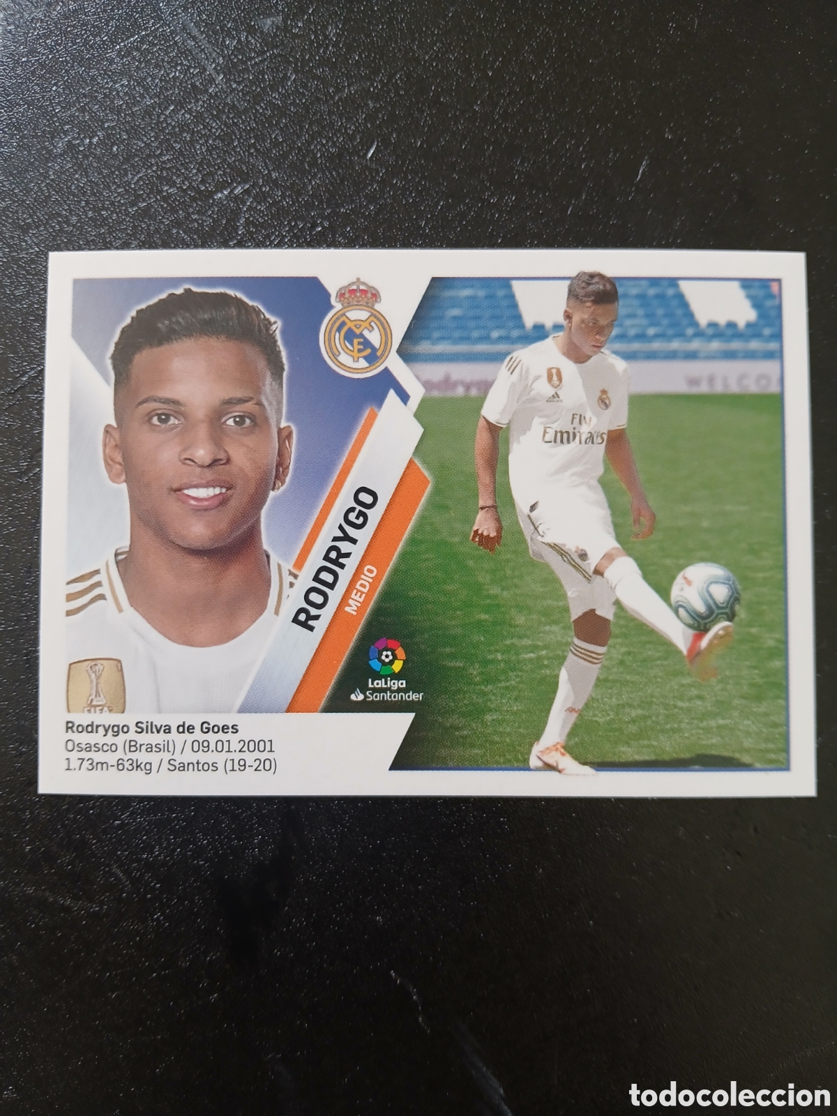 Cromos de Futebol: 2019 2020 19 20 CROMO CARTA ESTE REAL MADRID RODRYGO 11 B EN BUEN ESTADO