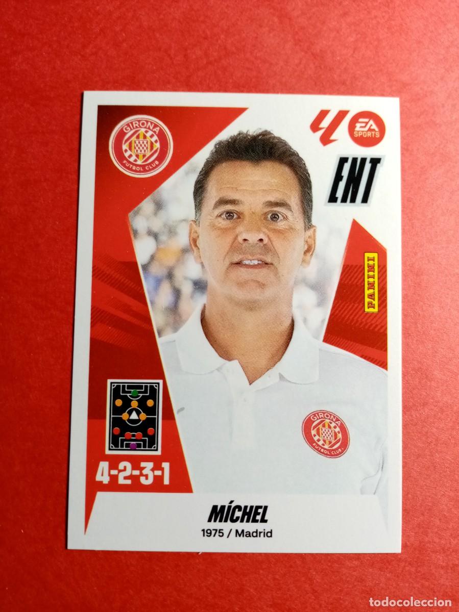 Cromos de f&uacute;tbol: N&ordm; 2 MICHEL, ENTRENADOR, GIRONA FC, LIGA ESTE 2025 2026 25 26 PANINI