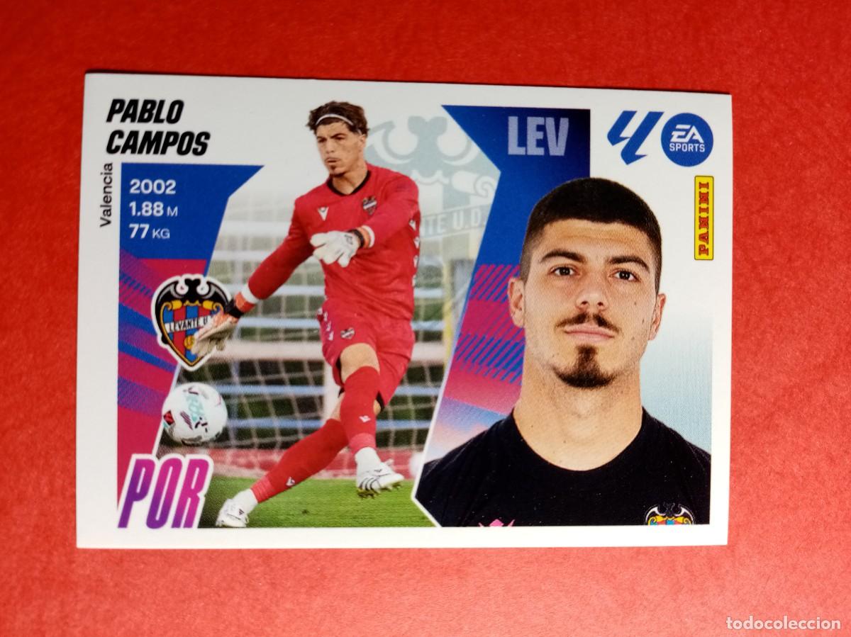 Cromos de f&uacute;tbol: N&ordm; 3 PABLO CAMPOS, LEVANTE UD, LIGA ESTE 2025 2026 25 26 PANINI