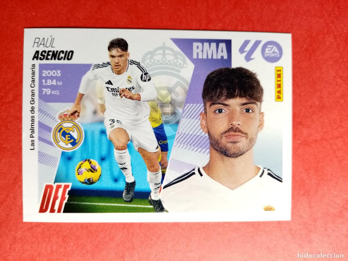 Cromos de f&uacute;tbol: N&ordm; 6 RAUL ASENCIO, REAL MADRID, LIGA ESTE 2025 2026 25 26 PANINI