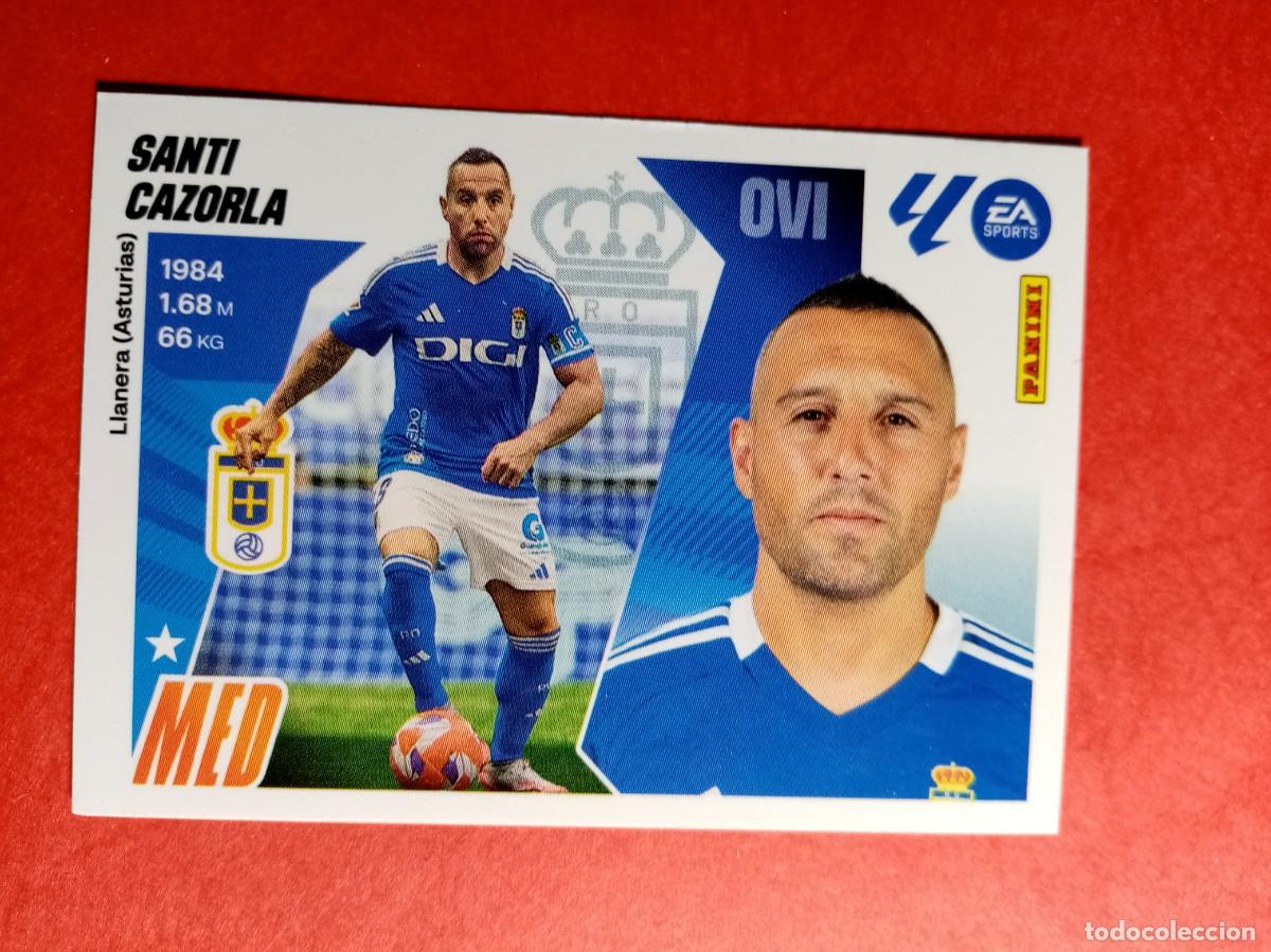 Cromos de f&uacute;tbol: N&ordm; 14 SANTI CAZORLA, REAL OVIEDO, LIGA ESTE 2025 2026 25 26 PANINI