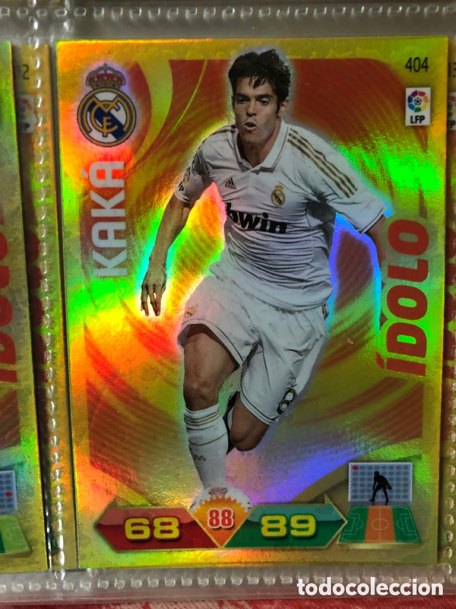 Cromos de f&uacute;tbol: 404 IDOLO KAKA REAL MADRID CROMOS ADRENALYN XL LIGA FUTBOL 2011 2012 11 12 PANINI