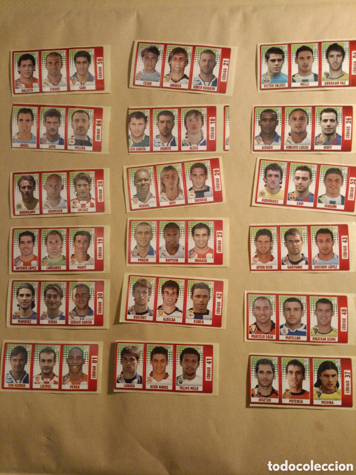 Cromos de f&uacute;tbol: Cromos futbol chicles 2005/2006