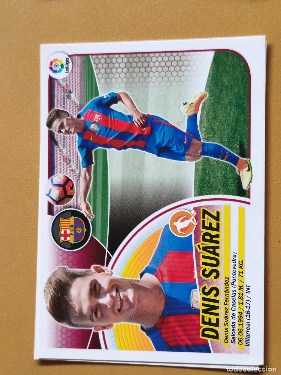 Cromos de f&uacute;tbol: denis suarez, 2016 17 ultimos fichajes
