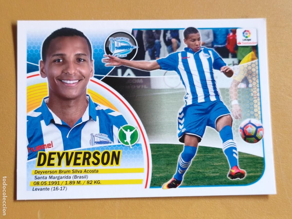 Cromos de f&uacute;tbol: deyverson, 2016 17 ultimos fichajes