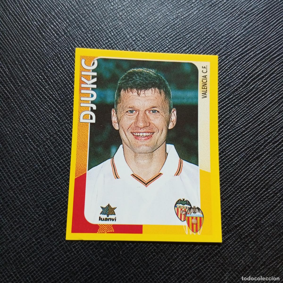 Cromos de f&uacute;tbol: 412 DJUKIC VALENCIA PANINI SUPER CAMPEONATO 1998 1999 FUTBOL 98 99 - SIN PEGAR - A216 PG199