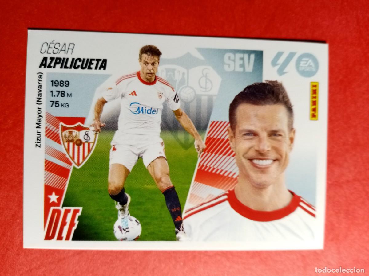Cromos de f&uacute;tbol: N&ordm; 10 BIS, 10BIS CESAR AIZPILICUETA, COLOCA , SEVILLA FC, LIGA ESTE 2025 2026 25 26 PANINI