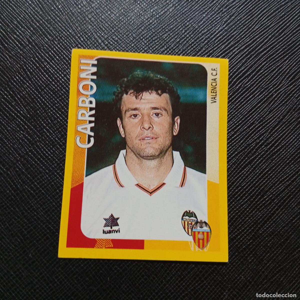 Cromos de f&uacute;tbol: 415 CARBONI VALENCIA PANINI SUPER CAMPEONATO 1998 1999 FUTBOL 98 99 - SIN PEGAR - A216 PG199
