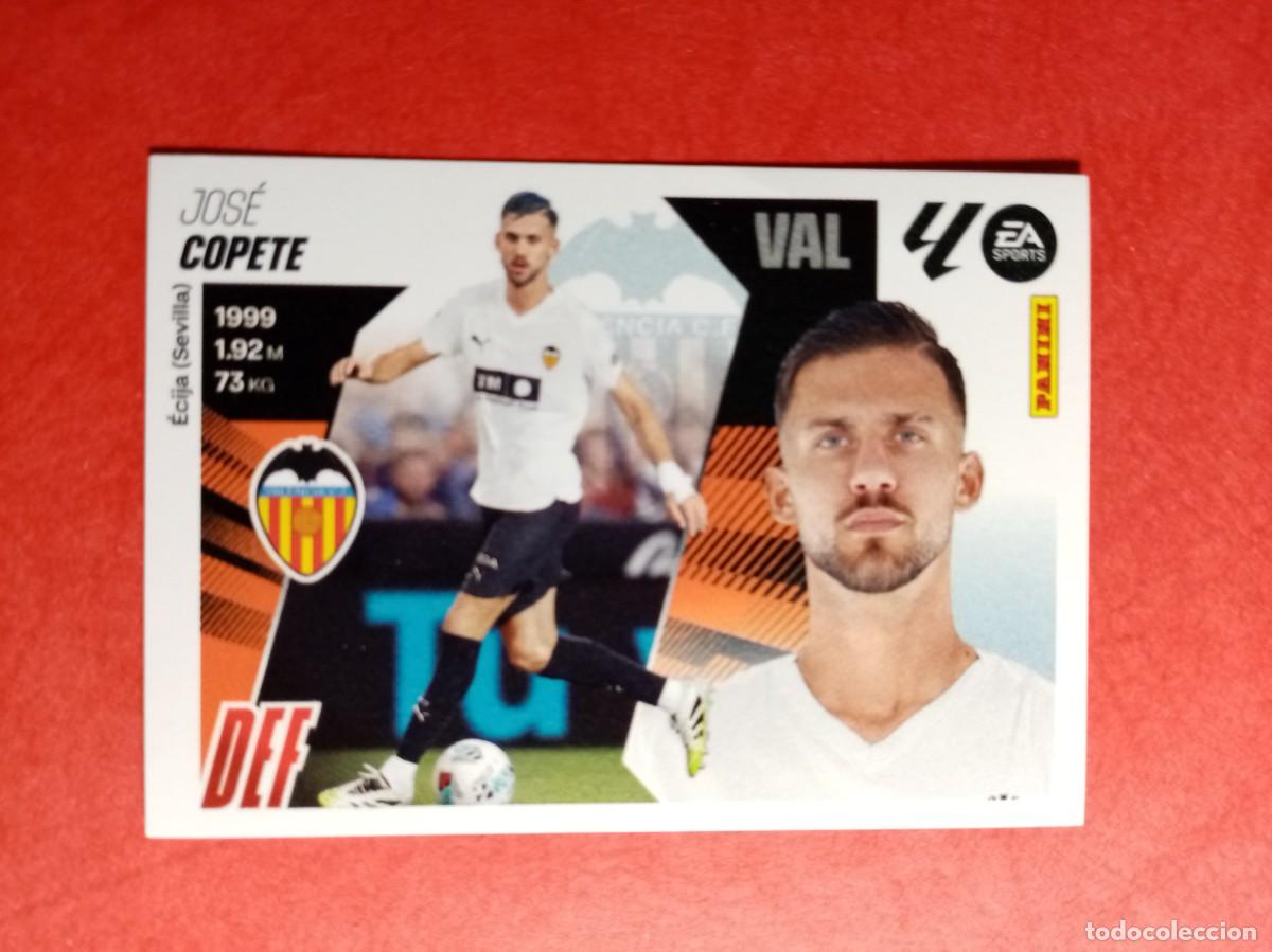 Cromos de f&uacute;tbol: N&ordm; 6 BIS, 6BIS JOSE COPETE, COLOCA, VALENCIA CF, LIGA ESTE 2025 2026 25 26 PANINI