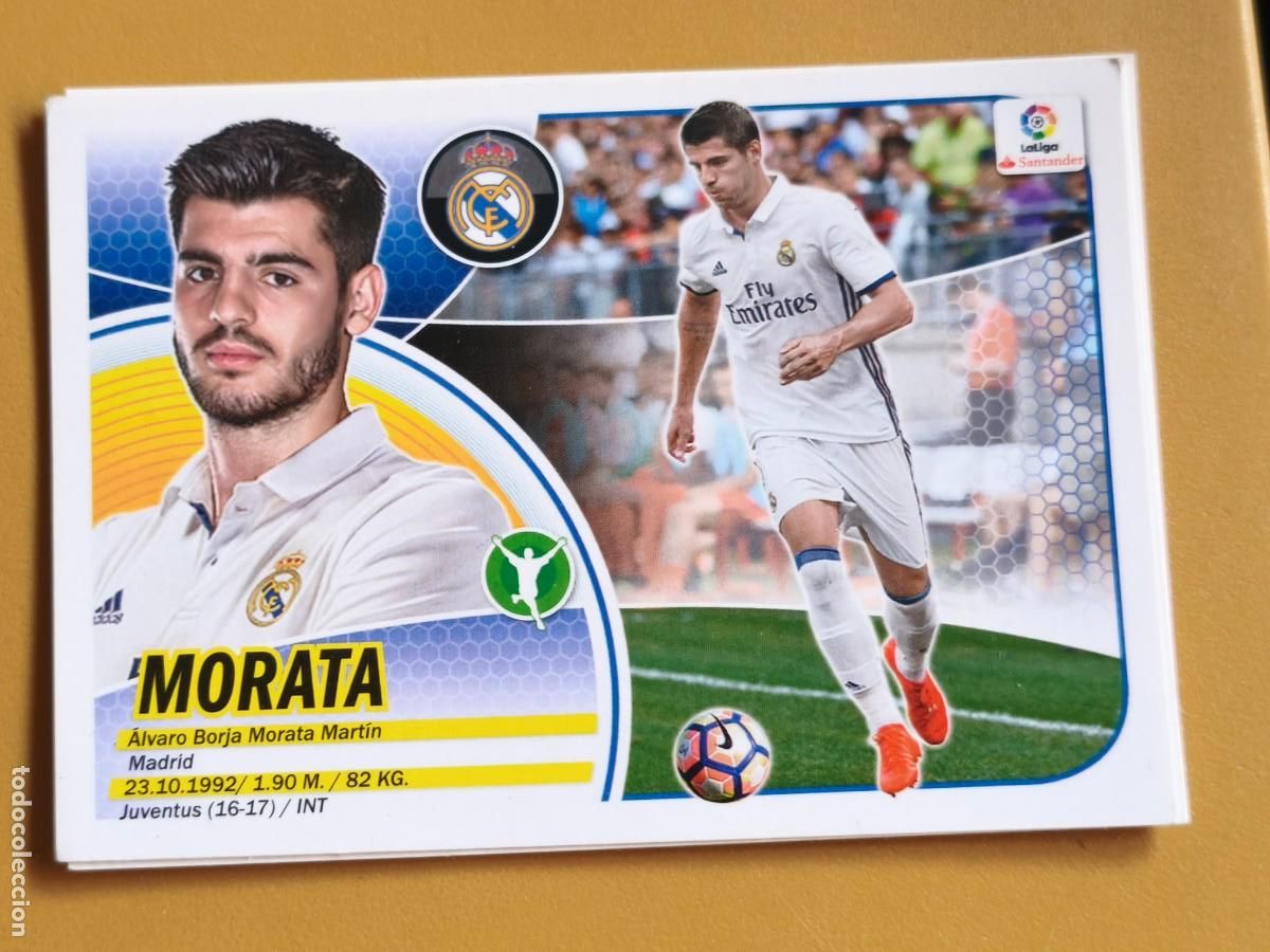 Cromos de f&uacute;tbol: morata, 2016 17 ultimos fichajes