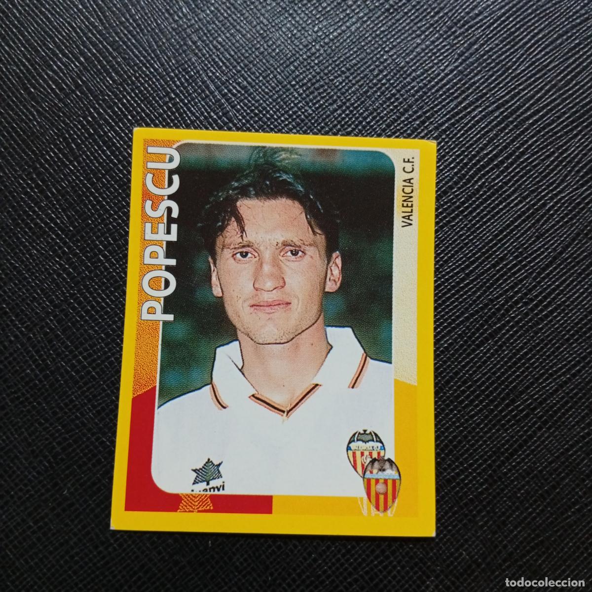 Cromos de f&uacute;tbol: 419 POPESCU VALENCIA PANINI SUPER CAMPEONATO 1998 1999 FUTBOL 98 99 - SIN PEGAR - A216 PG199