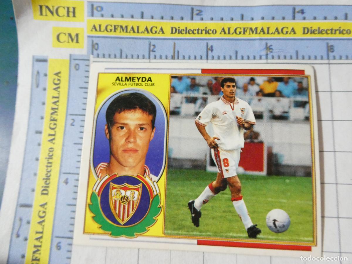 Cromos de f&uacute;tbol: CROMO DE F&Uacute;TBOL. LIGA ESTE 96 97 1996 1997. COLOCA ALMEYDA SEVILLA FC 47