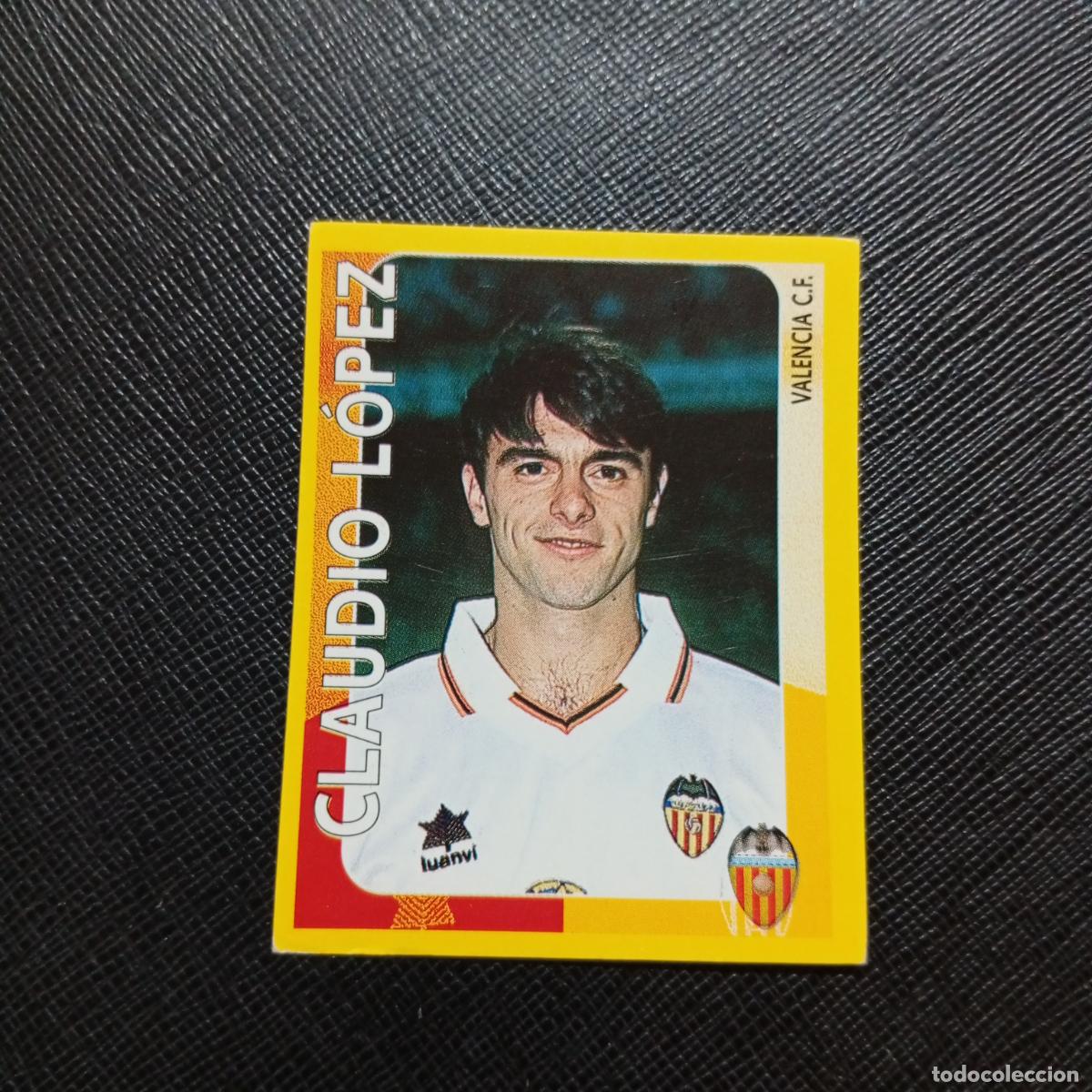 Cromos de f&uacute;tbol: 424 CLAUDIO LOPEZ VALENCIA PANINI SUPER CAMPEONATO 1998 1999 FUTBOL 98 99 - SIN PEGAR - A216 PG199
