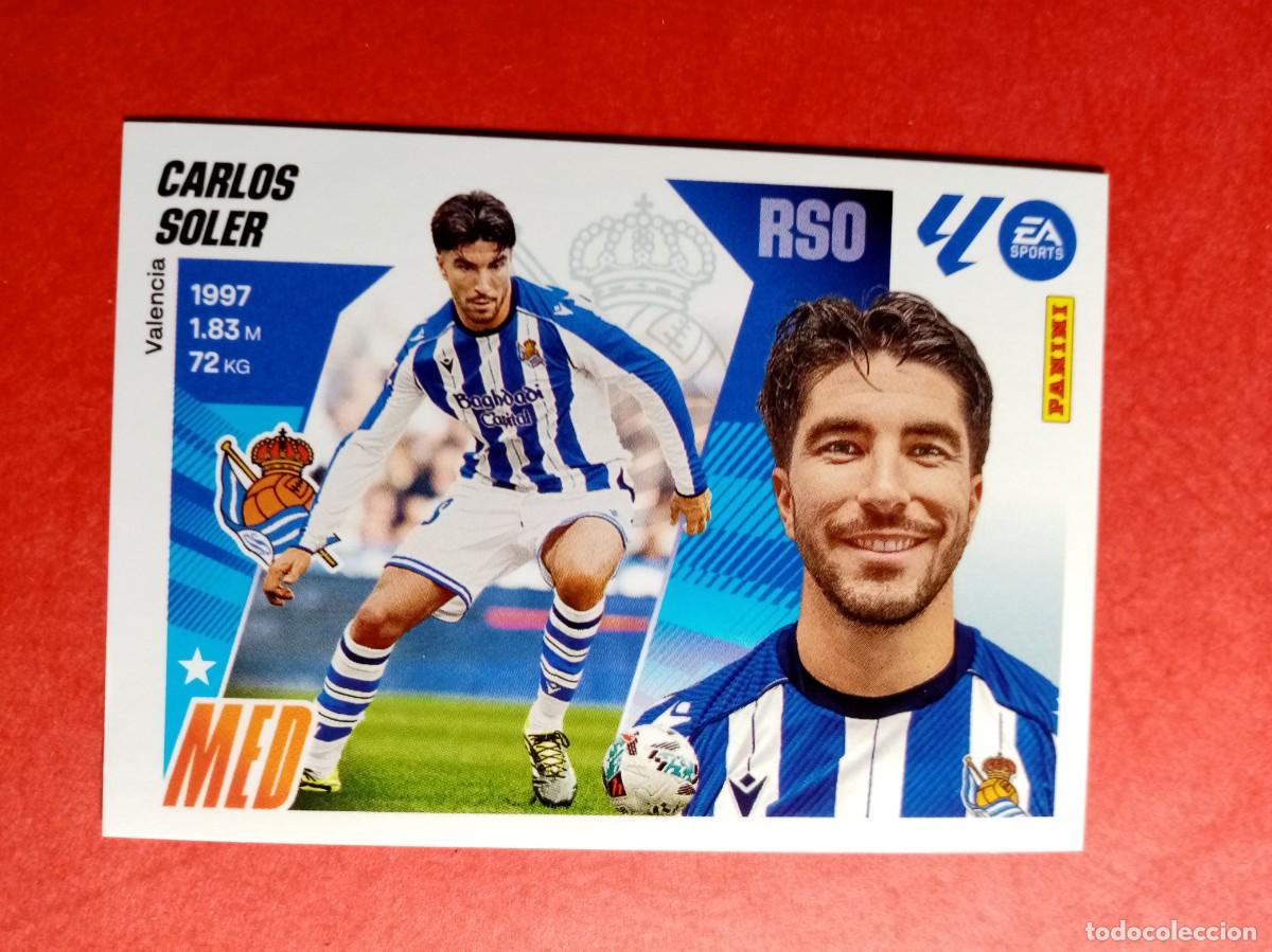Cromos de f&uacute;tbol: N&ordm; 57 CARLOS SOLER, ULTIMOS FICHAJES, REAL SOCIEDAD, LIGA ESTE 2025 2026 25 26 PANINI