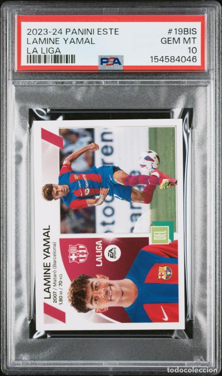 Rookie Lamine Yamal #19BIS Panini Este La Liga 2023 2024 PSA 10